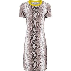 Carven snake print tshirt dress